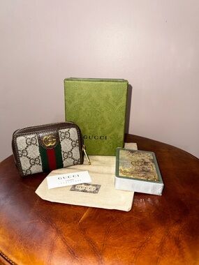 Gucci playing card case